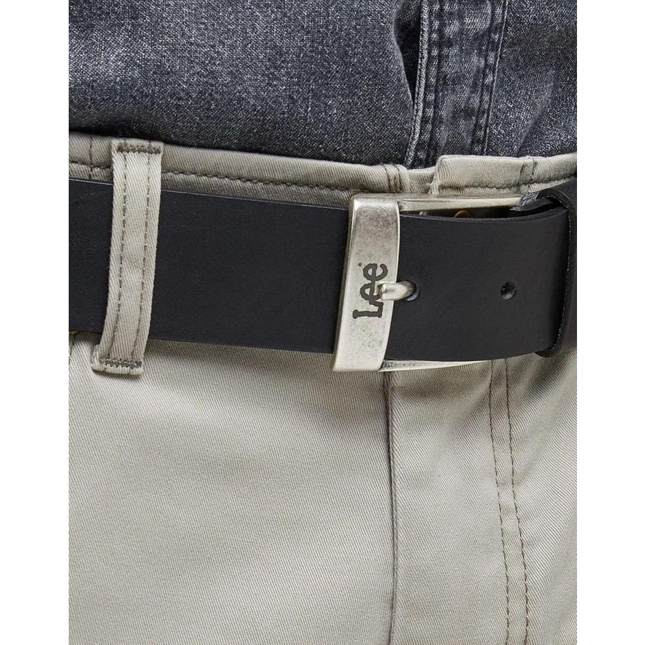 Lee Ceinture Cuir Logo Boucle  