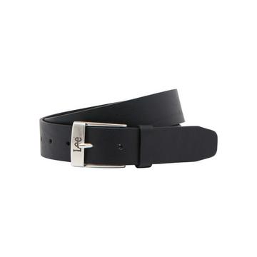 Ceinture Leather Belt Logo Buckle