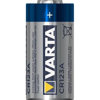 VARTA  LITHIUM Cylindrical CR123A Megablister 10 
