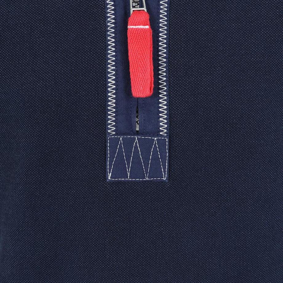 Lazy Jacks  Sweatshirt  , mit kurzem Reißverschluss, Piqué 