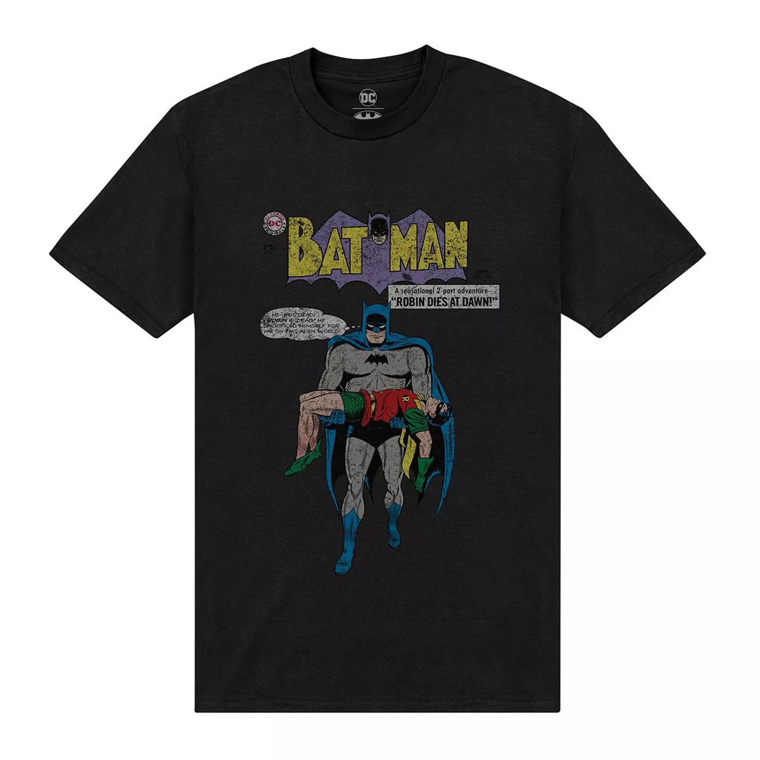 BATMAN Robin Dies At Dawn T-Shirt Stampa Grafica  