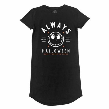 Nightmare Before Christmas  Always Halloween TShirtKleid 