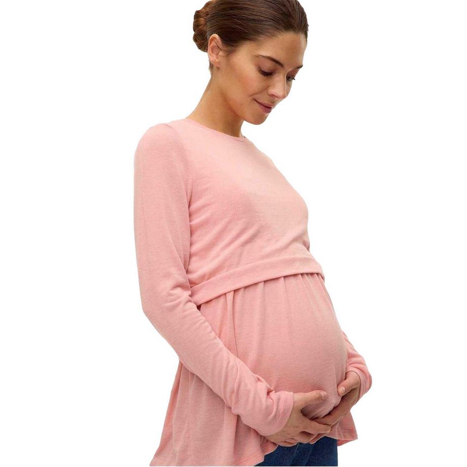 Mamalicious Haut de Maternité Manches Bouffantes  