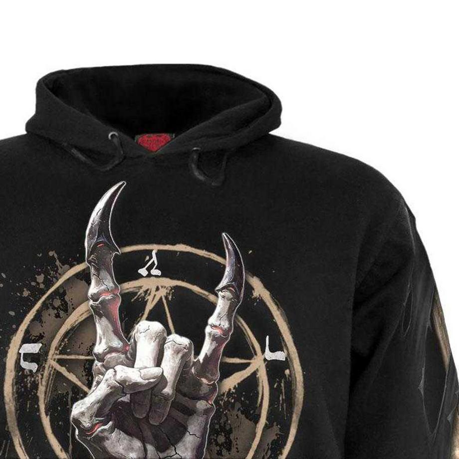 Spiral Sweat à Capuche Pure Metal avec Imprimé au Dos et sur les Manches  