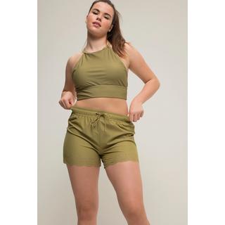 Studio Untold Short de bain Jambe large Découpes laser  