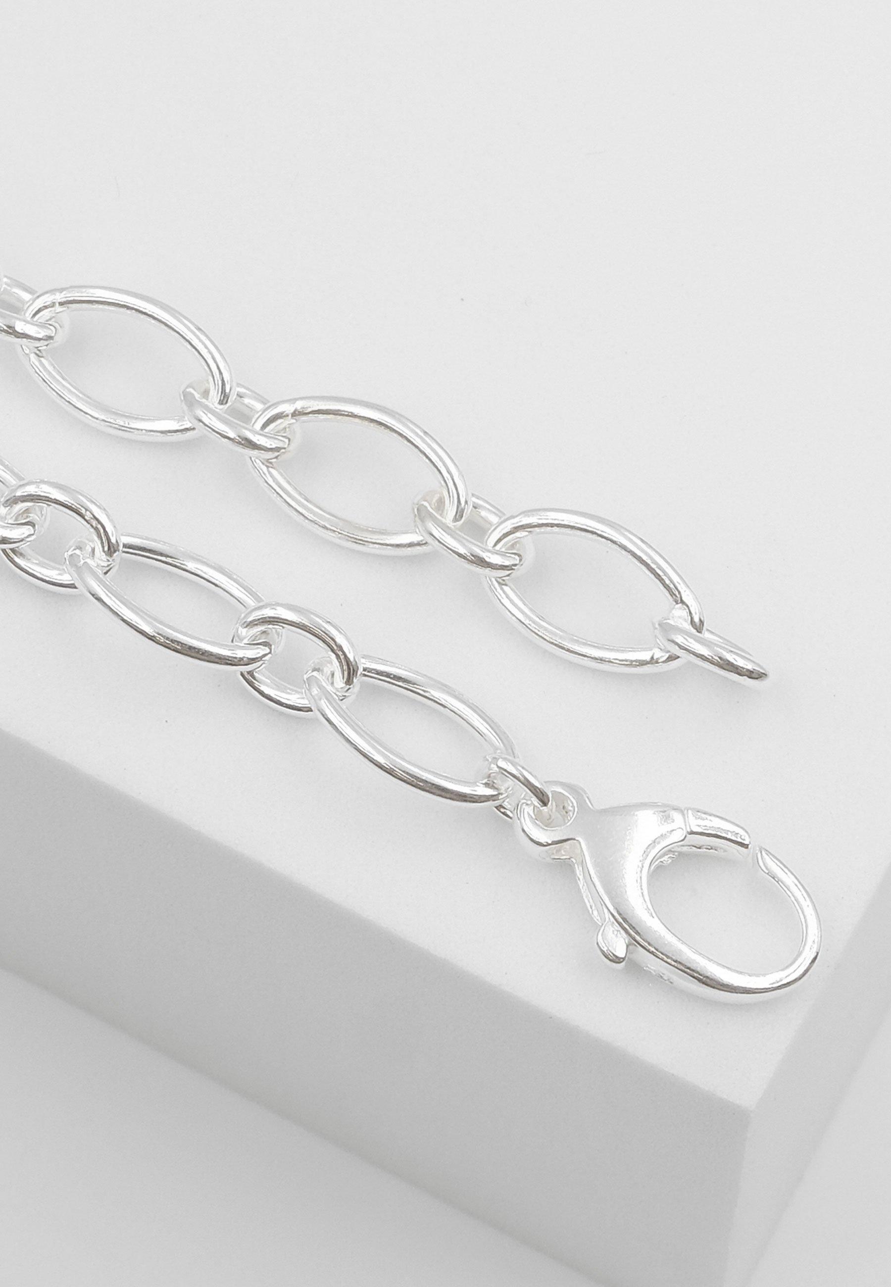 MUAU Schmuck  Collier Anker Silber 925, 7.5mm, 50cm 