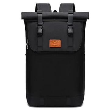 Wasserabweisend Laptop Rucksack, Diebstahlschutz Roll Top Rucksäcke Daypacks, Schulrucksack