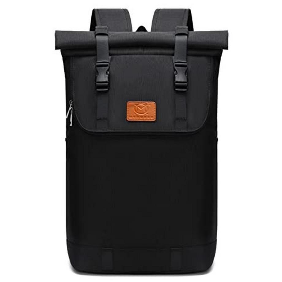 Wasserabweisend Laptop Rucksack, Diebstahlschutz Roll Top Rucksäcke Daypacks, Schulrucksack