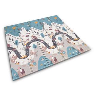 B2X Faltbare Spielmatte Nukido NK-340, 200 x 180 x 1 cm  