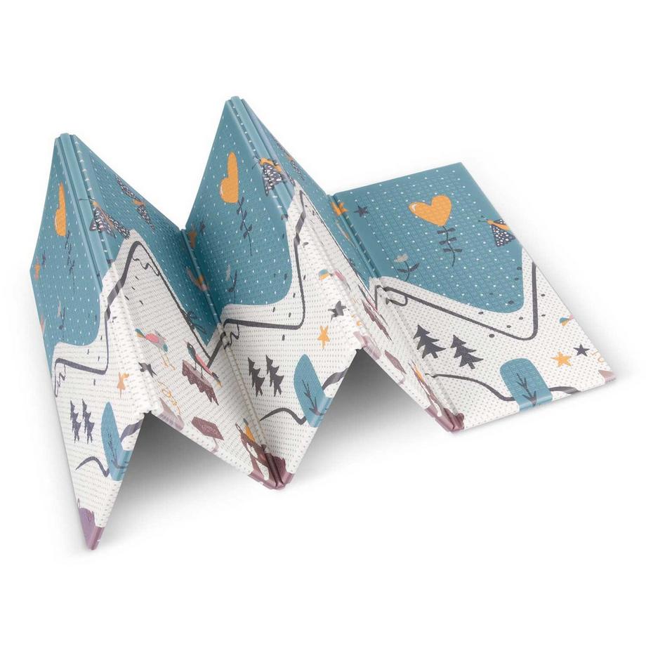 B2X Faltbare Spielmatte Nukido NK-340, 200 x 180 x 1 cm  