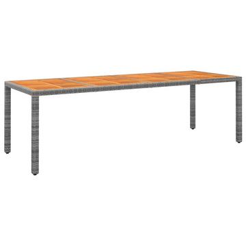 Table de jardin bois d'acacia