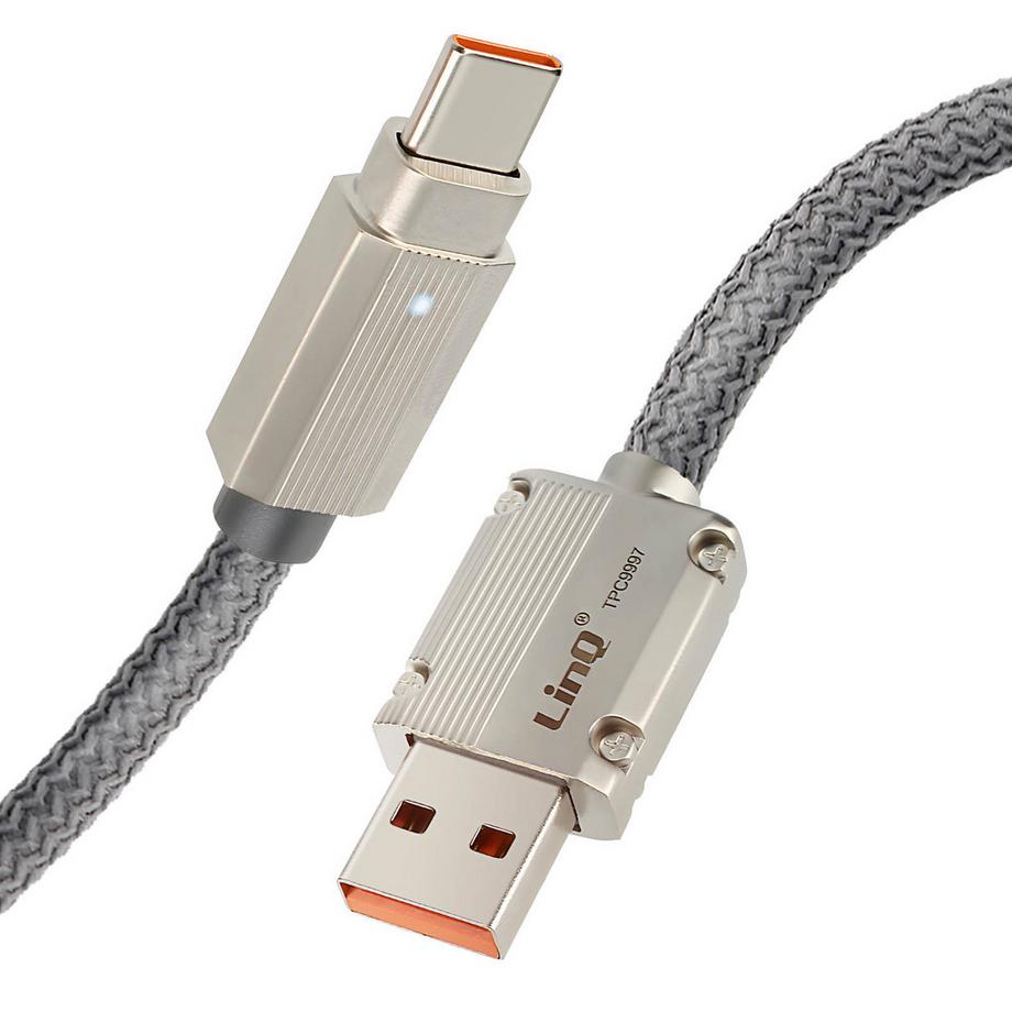 Avizar  USB / USB-C Kabel 6A - LinQ Grau 