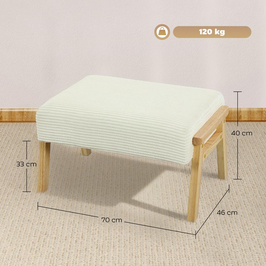 HOMCOM Tabouret  
