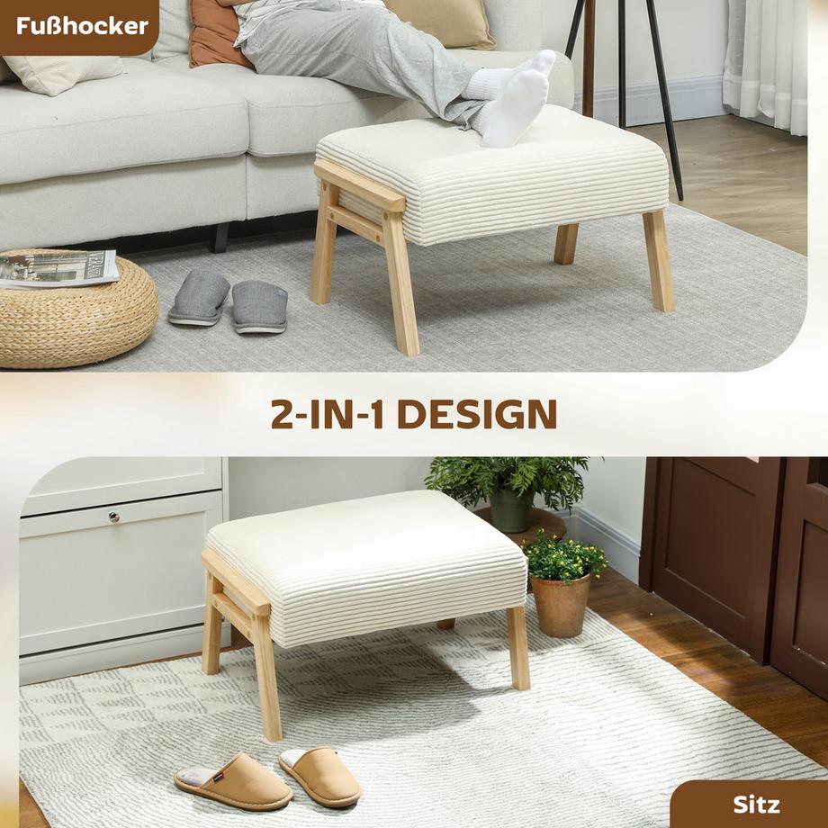 HOMCOM Tabouret  