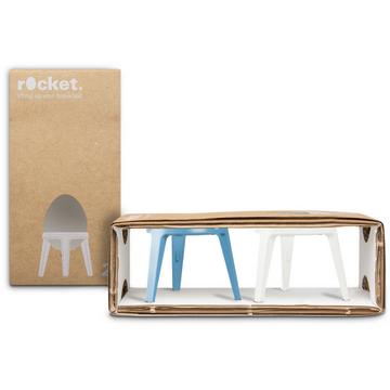 Eierbecher 2er-Set Blau & Weiss