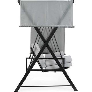 mutoni Balancelle Pompei 3 places gris clair 223x128  