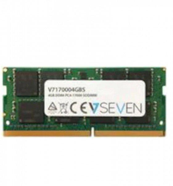 V7  4GB DDR4 PC4-17000 - 2133Mhz SO DIMM Notebook Módulo de memoria - 170004GBS 