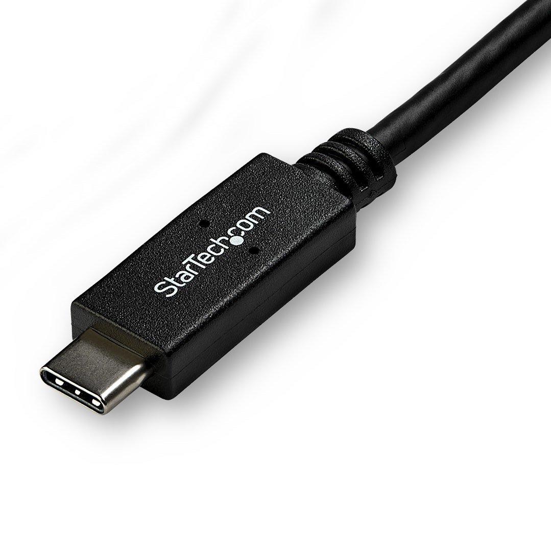 STARTECH.COM  StarTech.com 3m USB-C auf DVI Kabel - 1920 x 1200 - Schwarz 