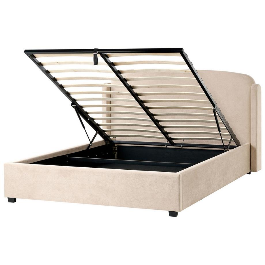 Lit ottoman en Tissu  BERNAY