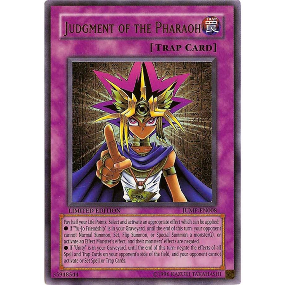 Yu-Gi-Oh!  Yu-Gi-Oh!​ Millennium World Volume 4 - SEALED PROMO - Judgement Of The Pharaoh JUMP-EN008 