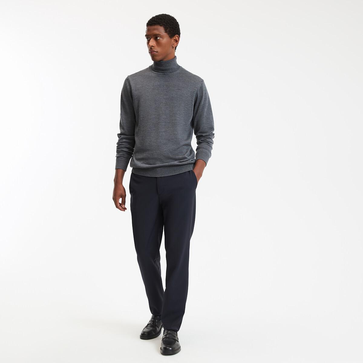 La Redoute Collections Rollkragenpullover Merinowolle  