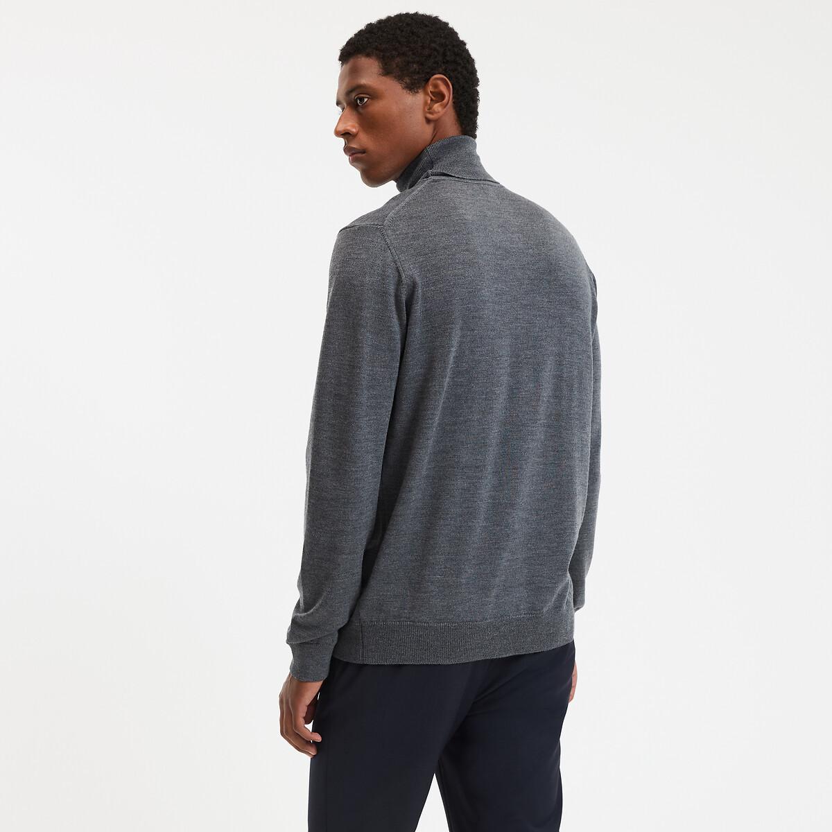 La Redoute Collections Rollkragenpullover Merinowolle  