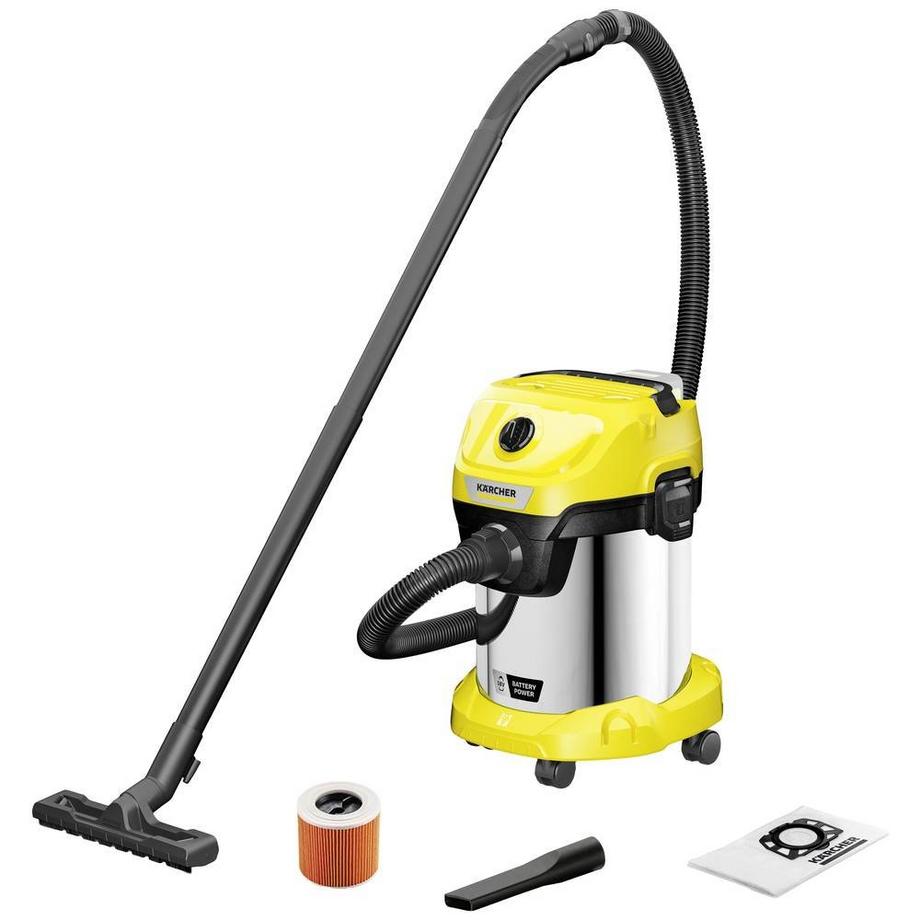 KÄRCHER Aspirateur à sec/humide sans batterie WD 3-18  