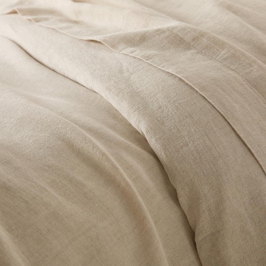 La Redoute Intérieurs Housse de couette en coton/lin lavé  