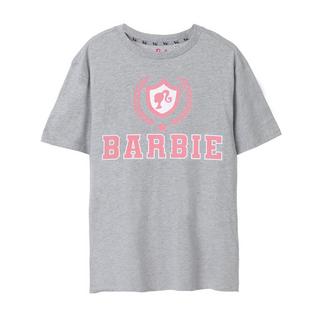 Barbie Collegiate Logo Imprimé T-Shirt Coupe Décontractée  