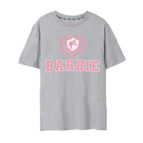 Barbie Collegiate Logo Imprimé T-Shirt Coupe Décontractée  