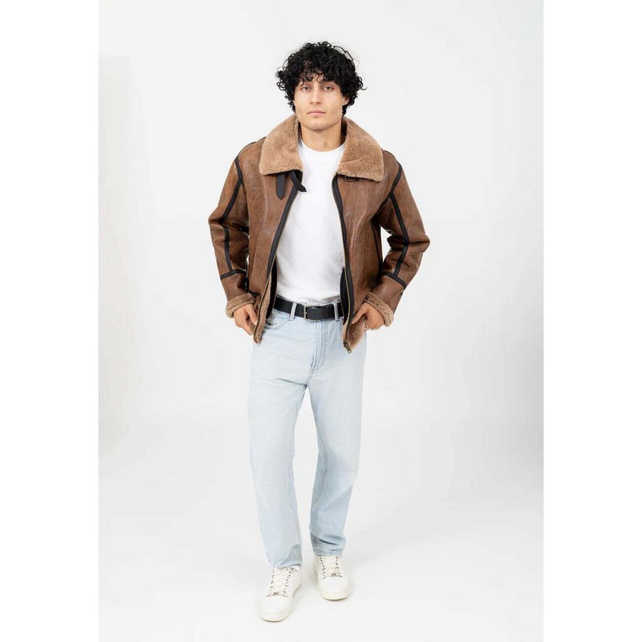 Bomber Giubbotto in pelle RB3-M  