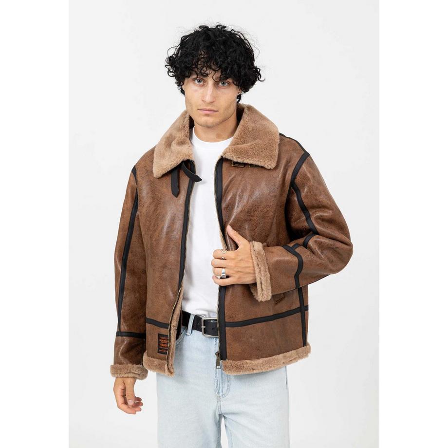 Lederjacke