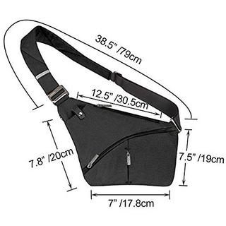 Only-bags.store Wasserdichte Mini Anti-Diebstahl Umhängetasche  