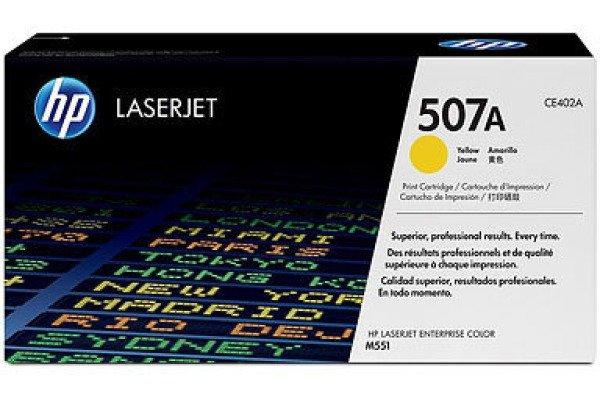 Image of Hewlett-Packard HP Toner-Modul 507A yellow CE402A LJ Enterprise 500 Col. 6000 S. - ONE SIZE