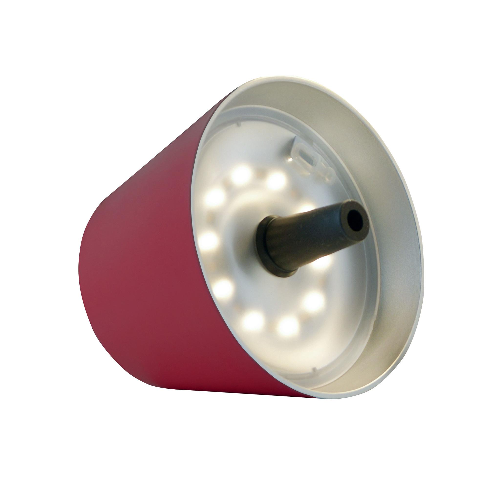 Sompex  Top Lampe 2.0 weinrot 