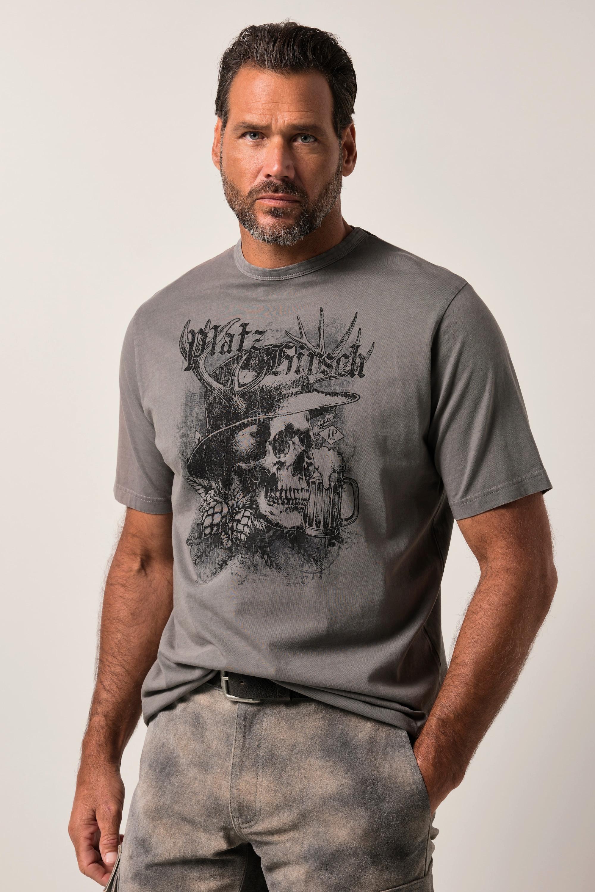 JP1880 Tracht Halbarm Rundhals T-Shirt  