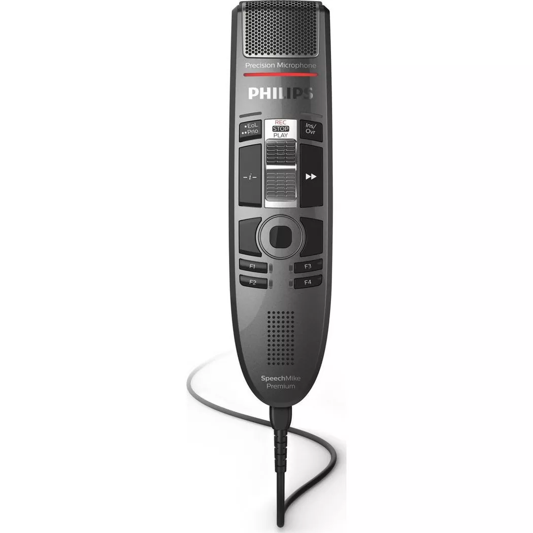 Philips SpeechMike Premium Touch Grey, Metallic