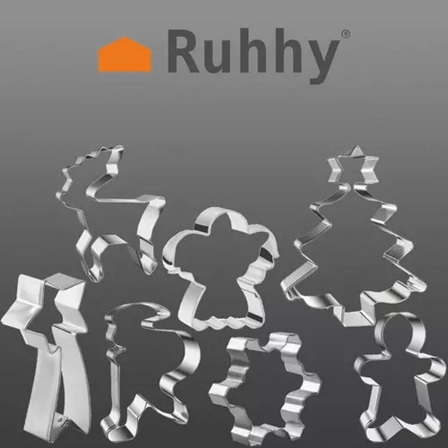 Ruhhy Moules de Noël - 7 pièces Ruhha 20423  