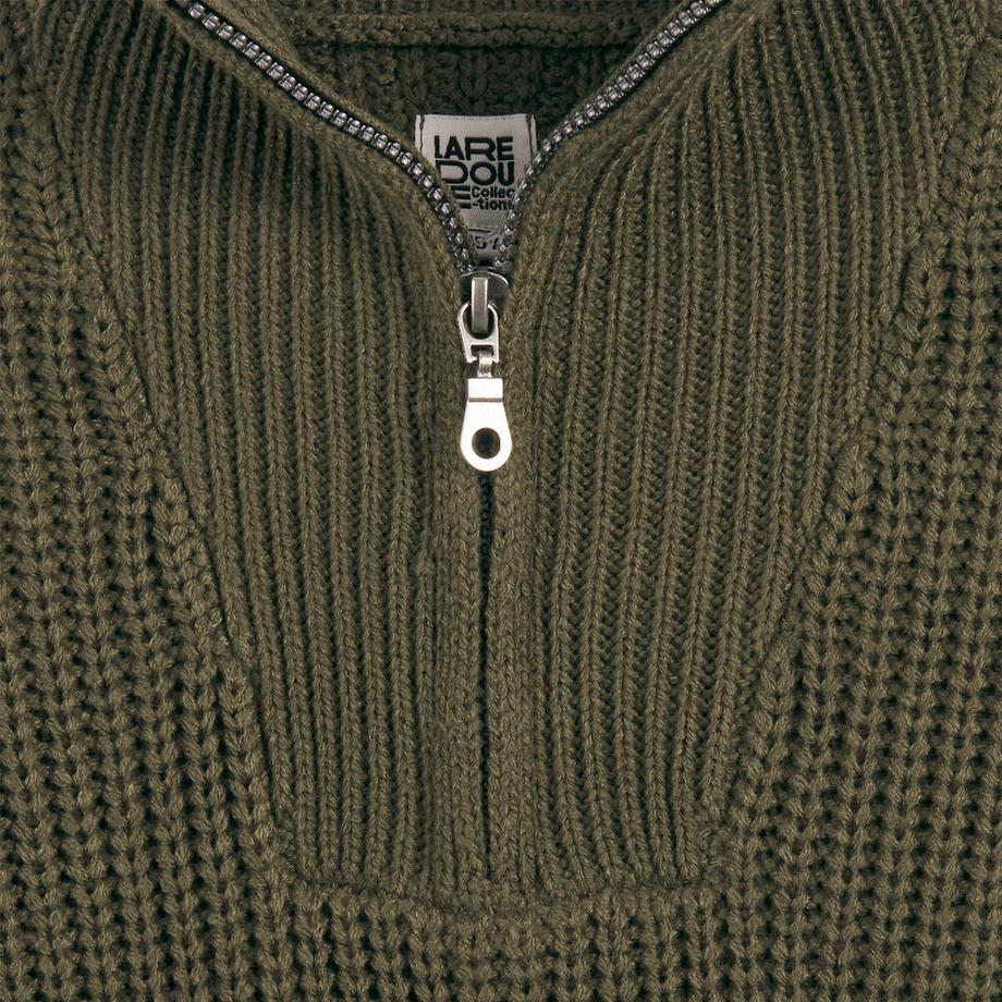 La Redoute Collections  Pull col montant zippé en grosse maille 