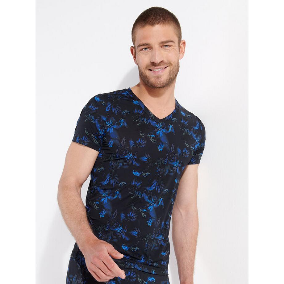 HOM Chemise Mode Col V Imprimé Floral  