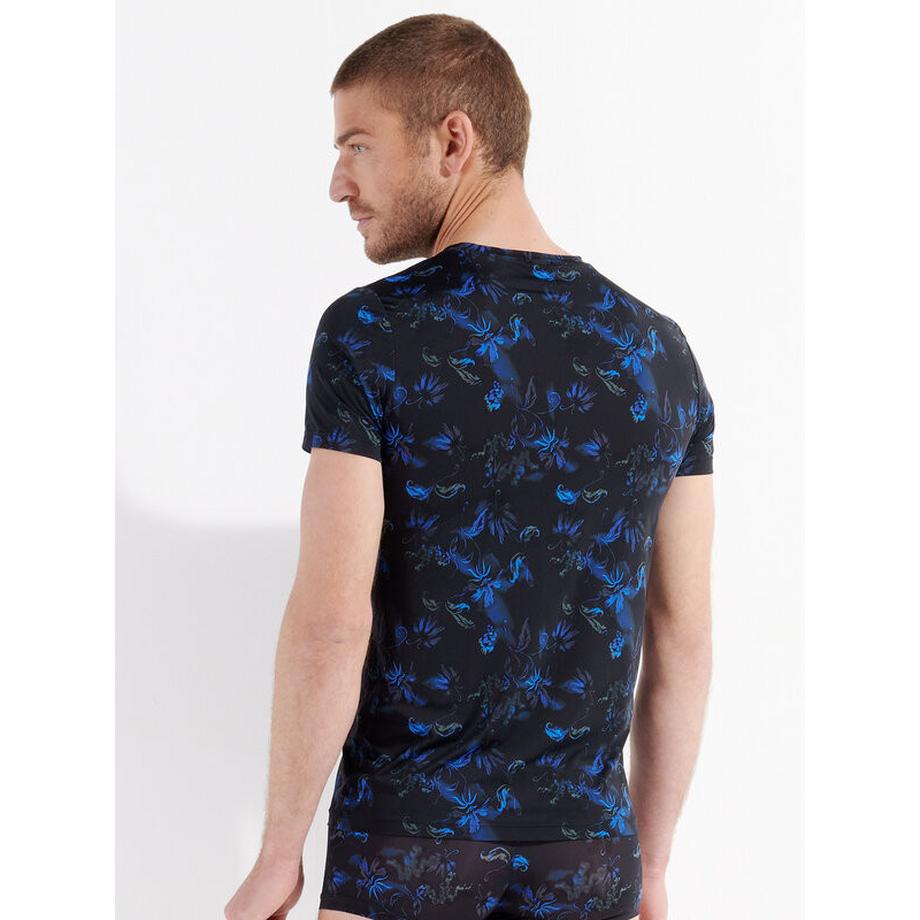 HOM Chemise Mode Col V Imprimé Floral  