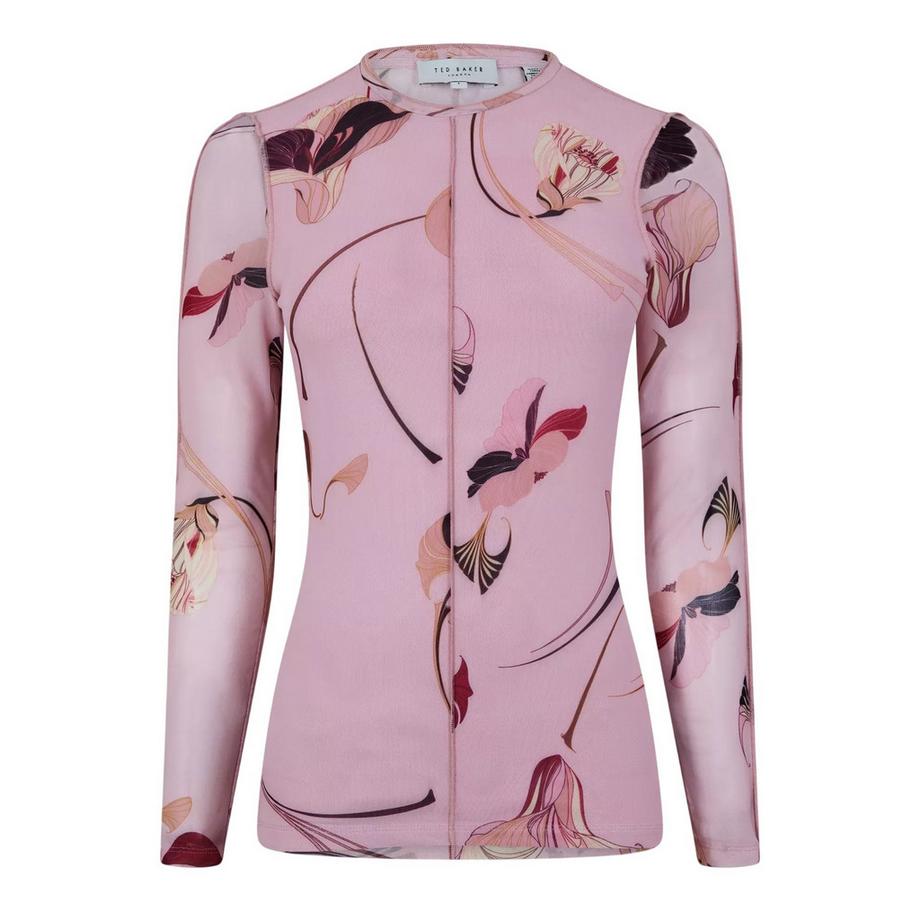 Haut Manches Longues Motiftyle Floral