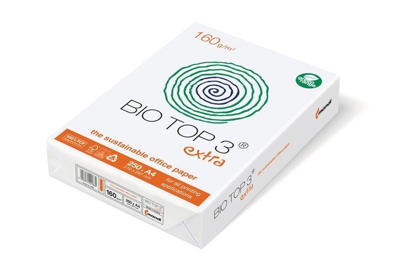 BIO TOP  BIO TOP Kopierpapier Biotop A4 88008663 160g, Off-White 250 Blatt 