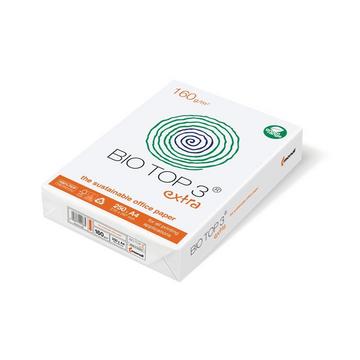 BIO TOP Kopierpapier Biotop A4 88008663 160g, Off-White 250 Blatt