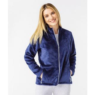 Damart  Fleece-Strickjacke mit Reißverschluss 