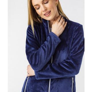 Damart  Fleece-Strickjacke mit Reißverschluss 