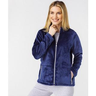 Damart  Fleece-Strickjacke mit Reißverschluss 