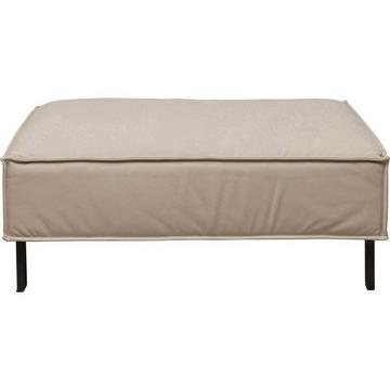 Tabouret Victor cuir gris