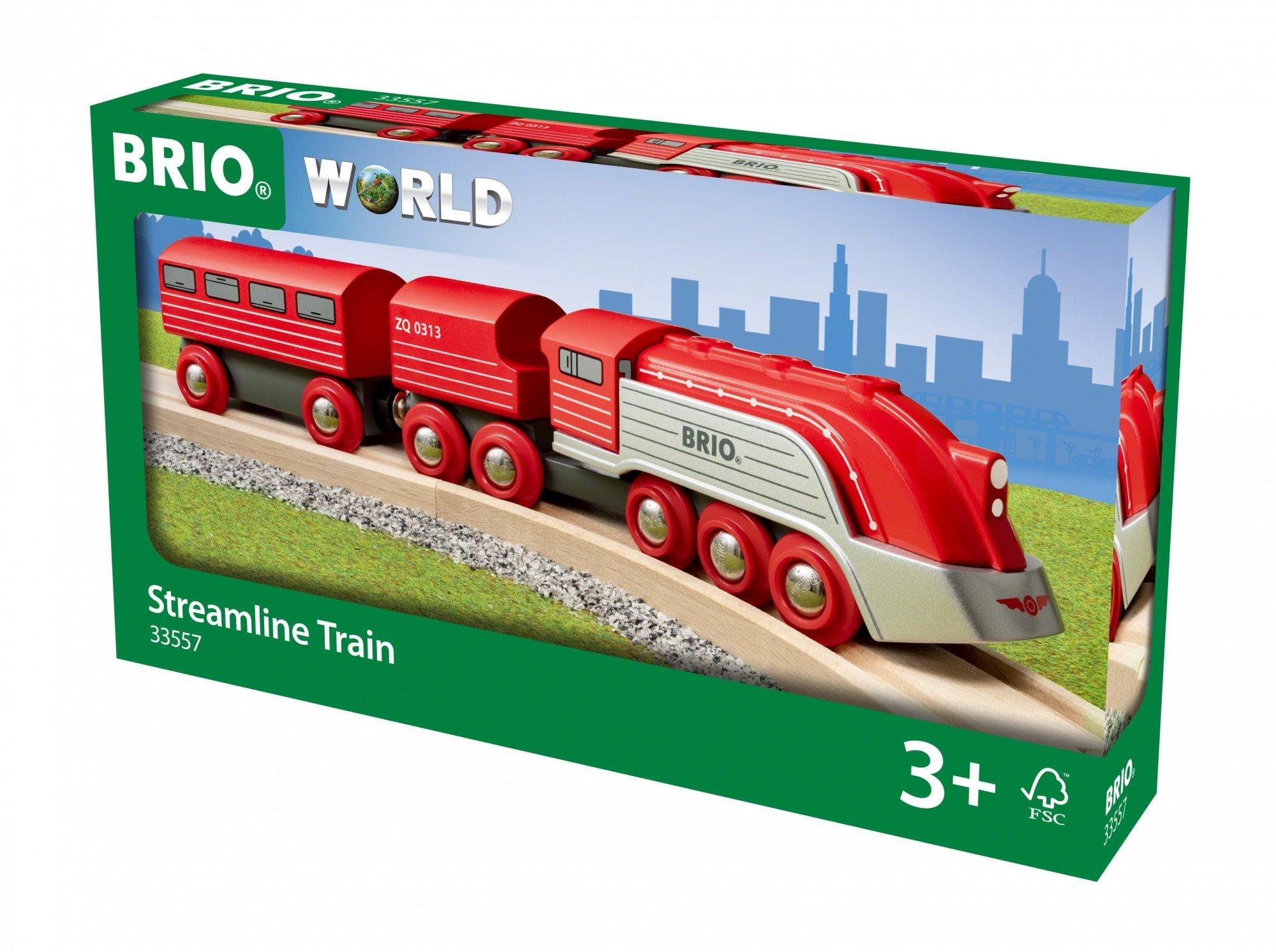 BRIO  BRIO Train à grande vitesse rouge - 33557 