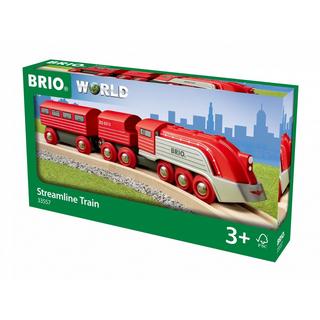 BRIO  BRIO Train à grande vitesse rouge - 33557 